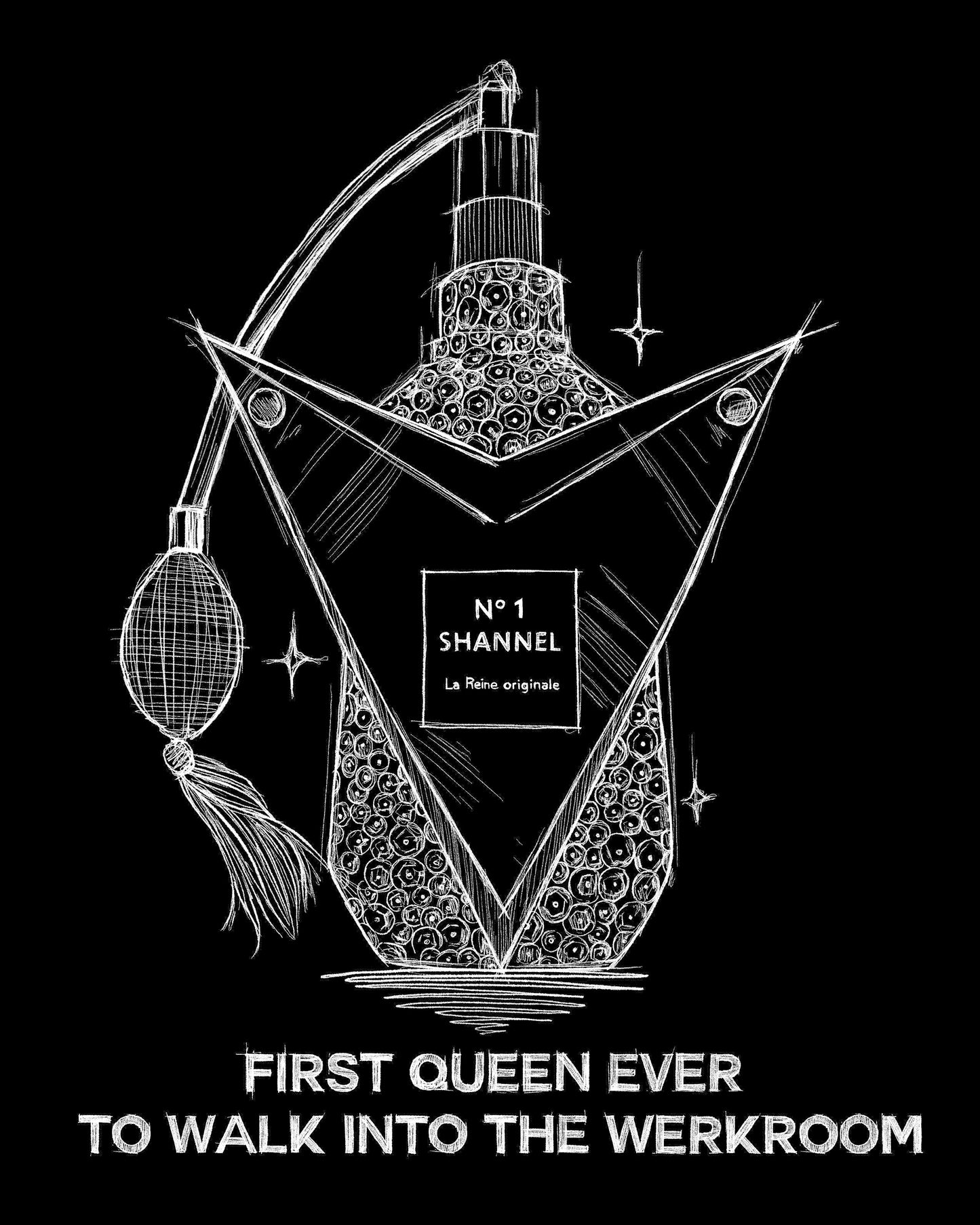 Shannel: No.1 Perfume Bottle Tank Top